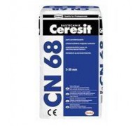 Смесь Церезит (Ceresit) CN68 для выравнивания пола в помещениях с низкими механическими нагрузками, толщ.1-15мм, 25кг