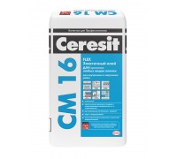 Эластичный клей для плитки Церезит СМ16 Флекс (Ceresit CM16 Flex) водо- и морозостойкий, 25кг