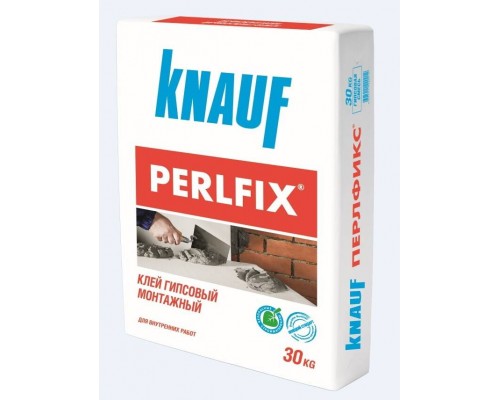 Клей на гипсовой основе Кнауф Перлфикс (Knauf Perlfix), 30кг
