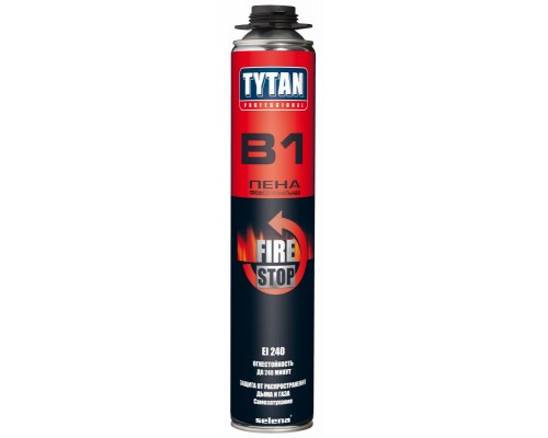 Пена монтажная TYTAN Professional B1 огнестойкая, 750 мл.