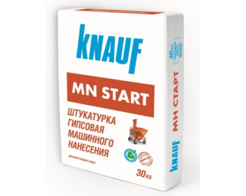 Штукатурка машинного нанесения Кнауф МН Старт (Knauf MN Start), белая, 30кг